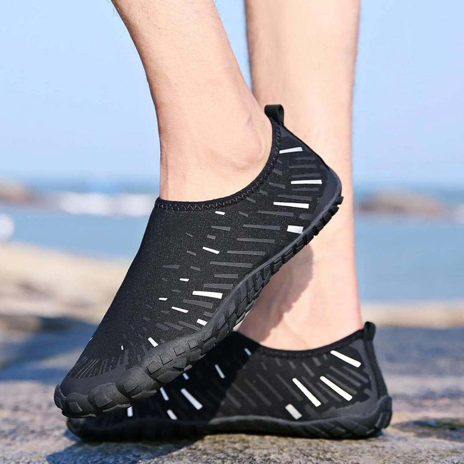 Water Shoes Barefoot Mens Womens Quick Dry Aqua Swim Beach Pool Surf Hiking Kayaking Diving Yoga Outdoor Sports Breathable Design