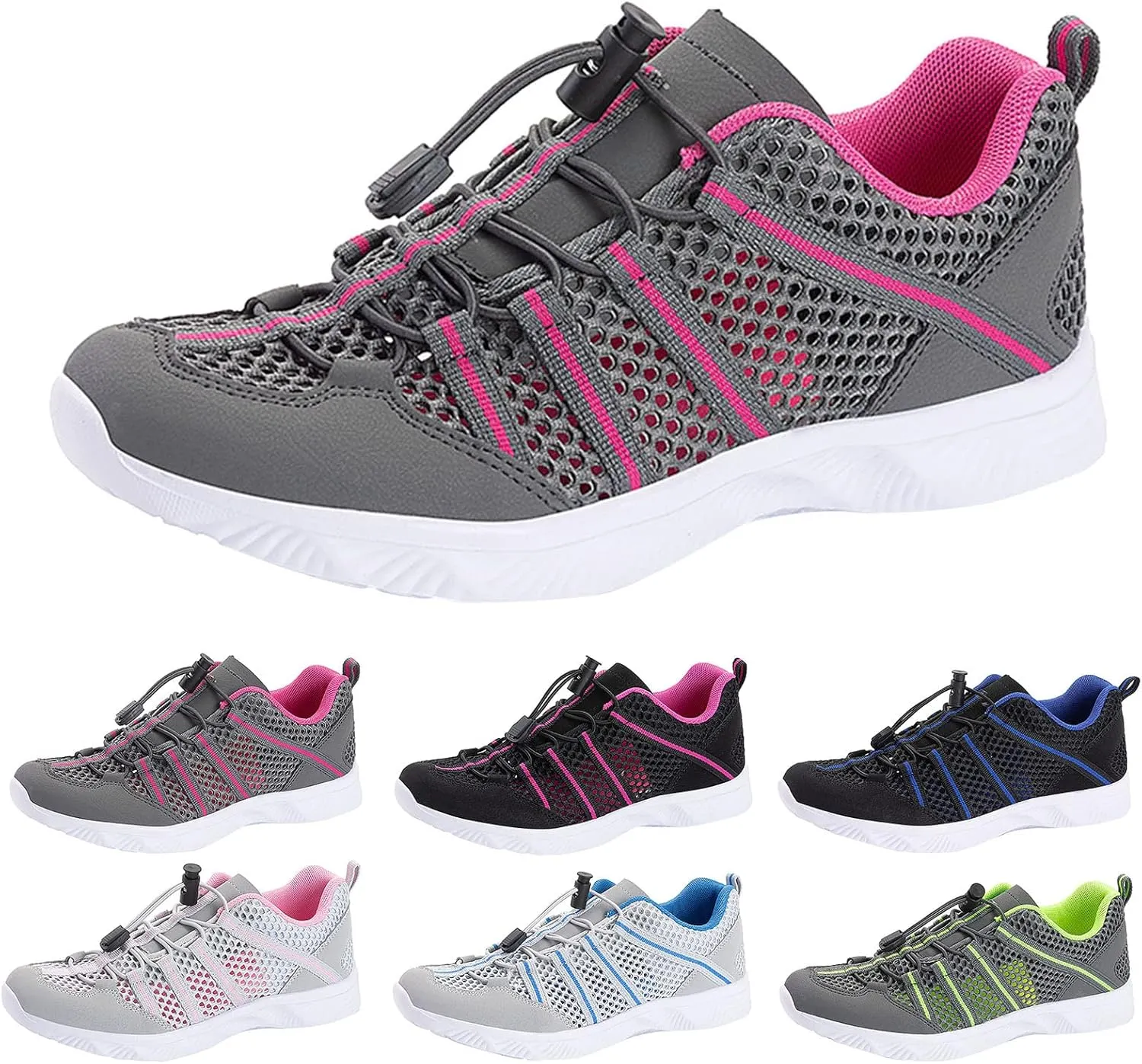 Water Shoes Men Size 9 Breathable Non Slip Athletic Water and Hiking Shoes for Women Water Shoes Wide Feet Beach Sports Quick Dry Barefoot for Beach Lake Pool Hiking Surfing Camping Size
