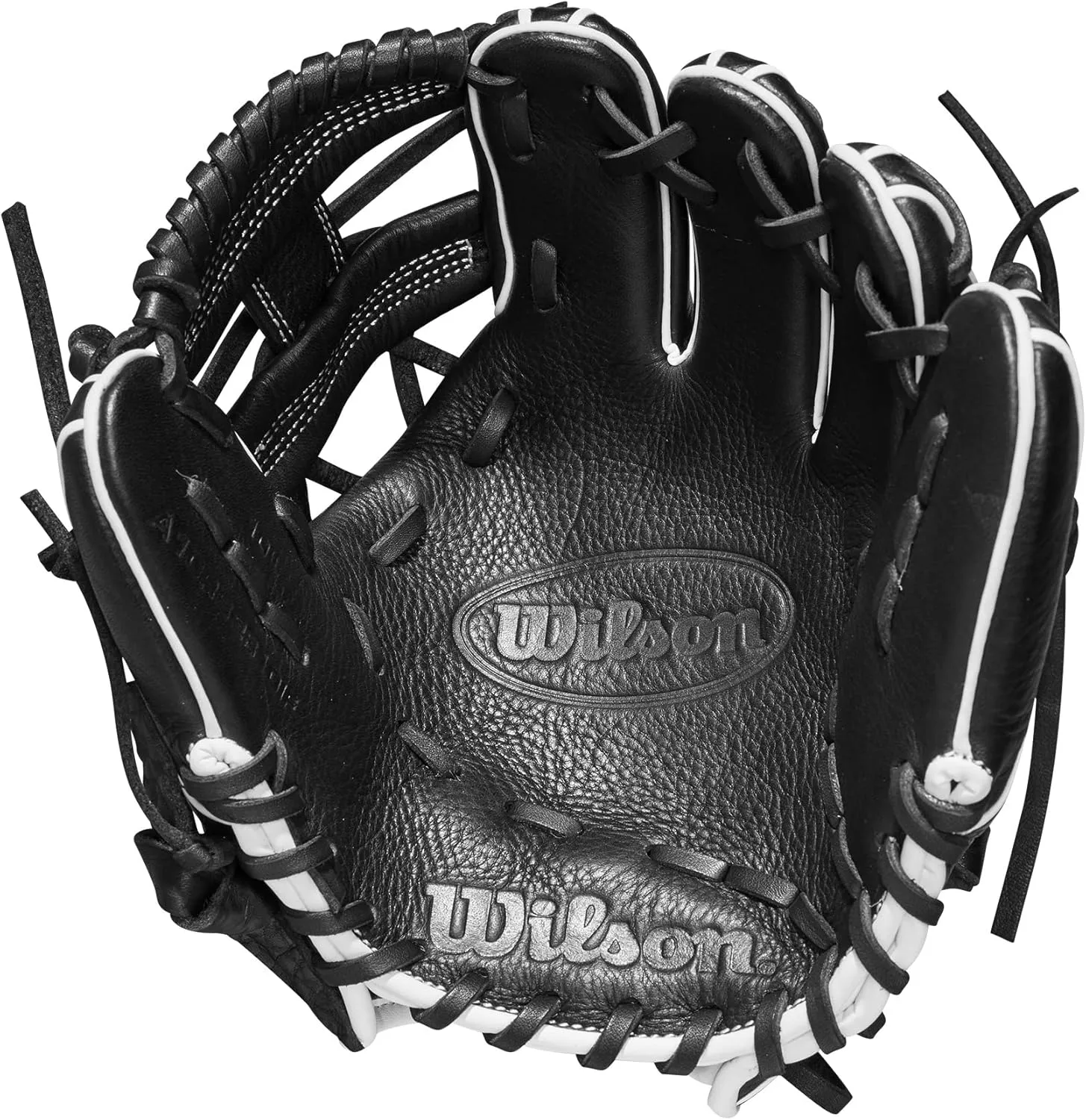 Wilson Trainer Baseball Gloves - Black/Red