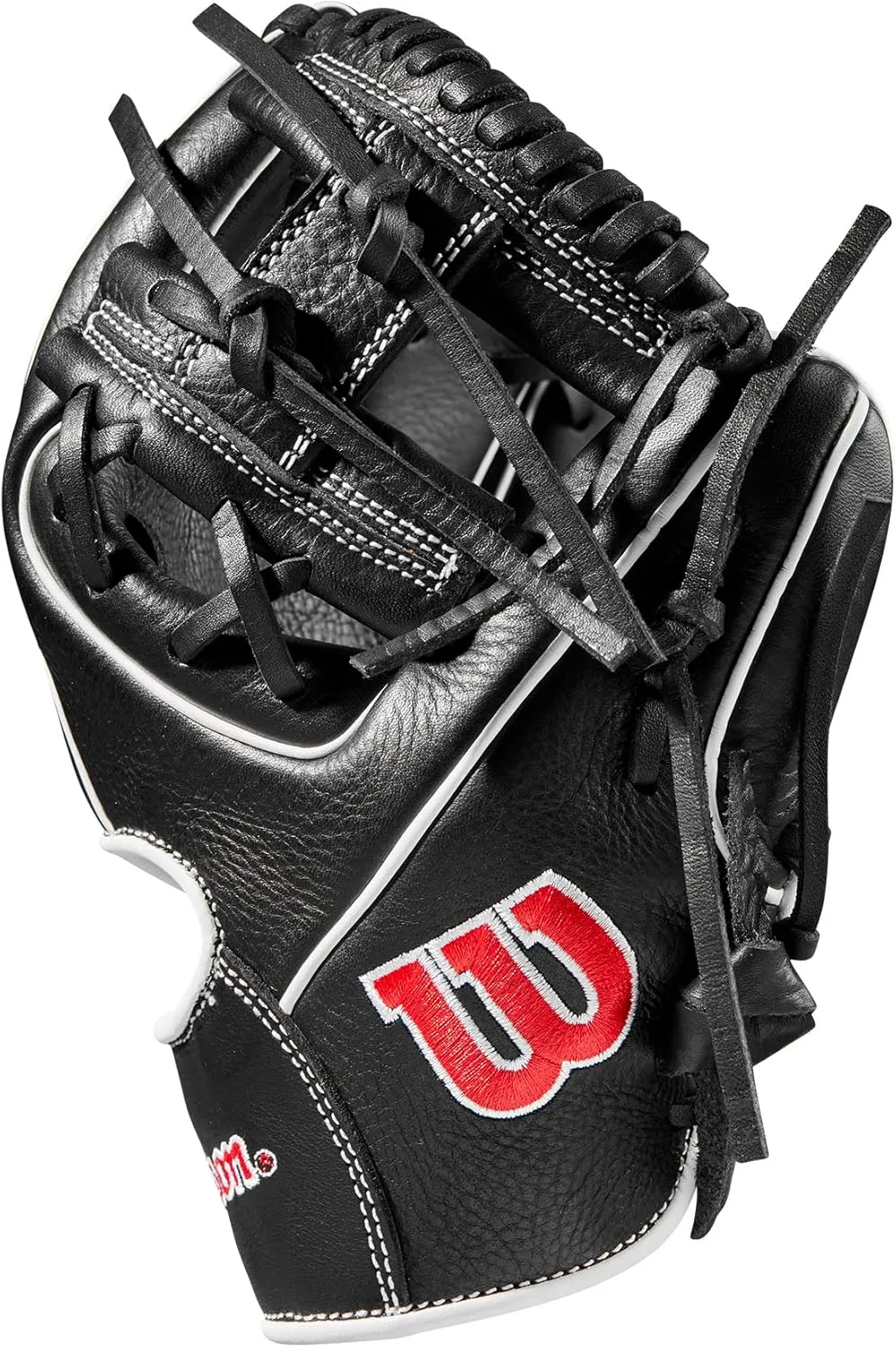 Wilson Trainer Baseball Gloves - Black/Red