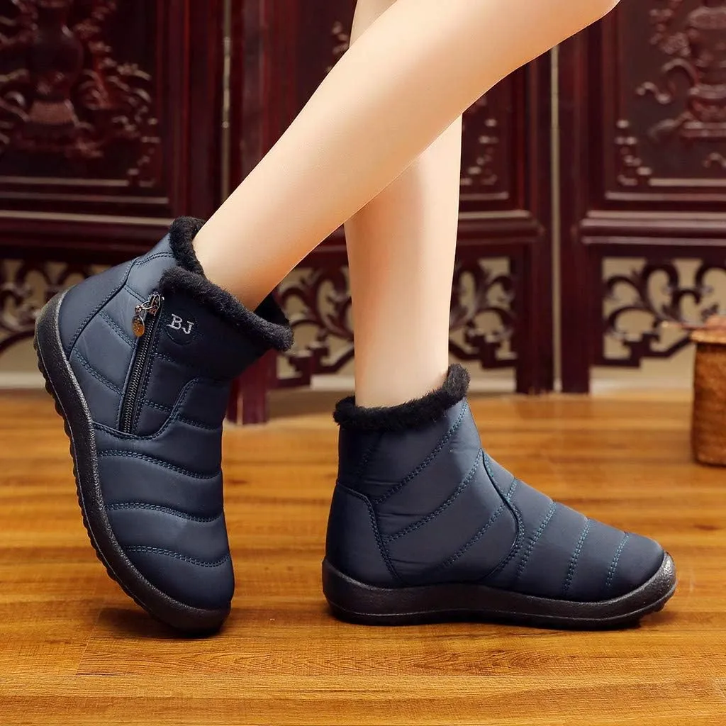 Women Boots Winter Waterproof Adults Snow Shoes Womens Snow Boots Winter Warm Ankle Boots Non Slip Snow Boot for Women Rain Boots Women Men Winter Booties