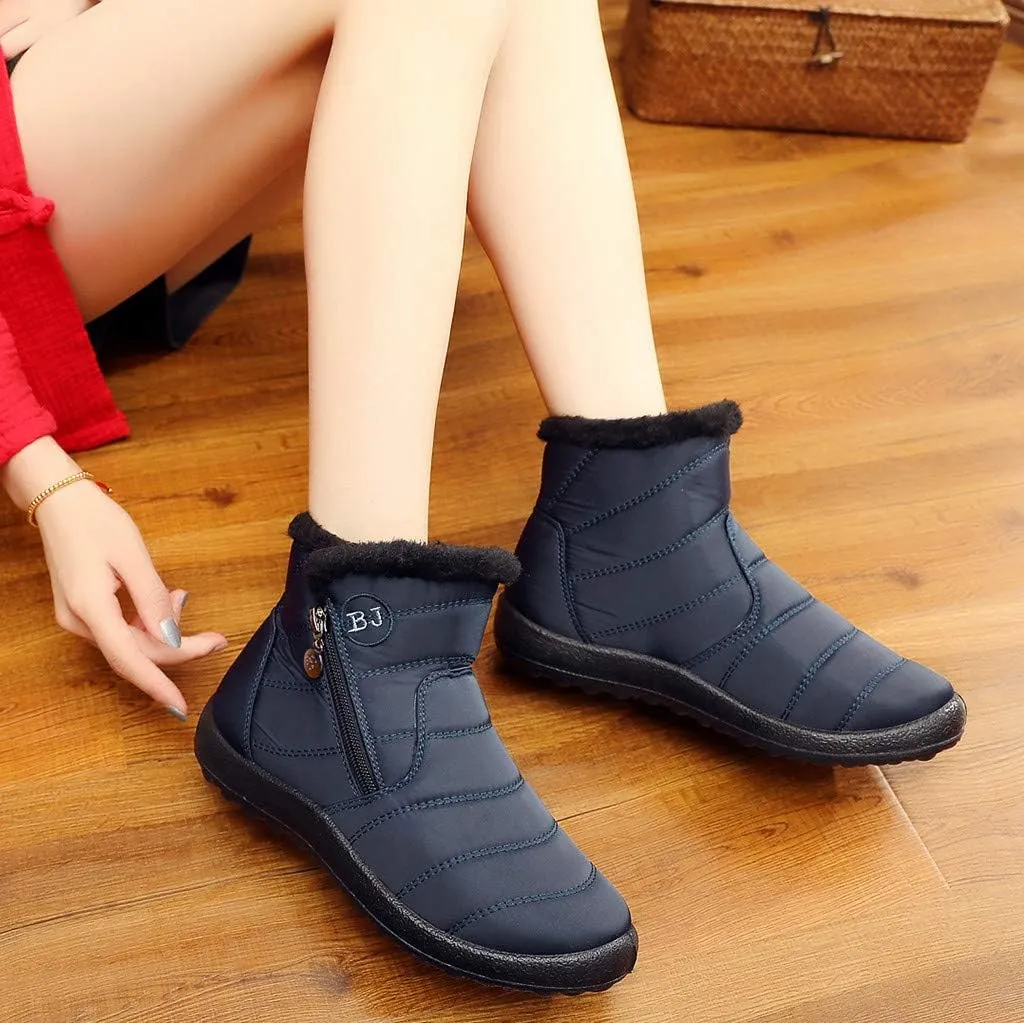 Women Boots Winter Waterproof Adults Snow Shoes Womens Snow Boots Winter Warm Ankle Boots Non Slip Snow Boot for Women Rain Boots Women Men Winter Booties