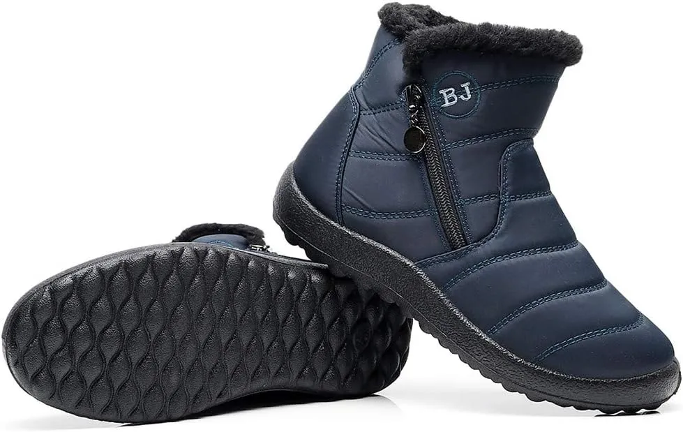 Women Boots Winter Waterproof Adults Snow Shoes Womens Snow Boots Winter Warm Ankle Boots Non Slip Snow Boot for Women Rain Boots Women Men Winter Booties