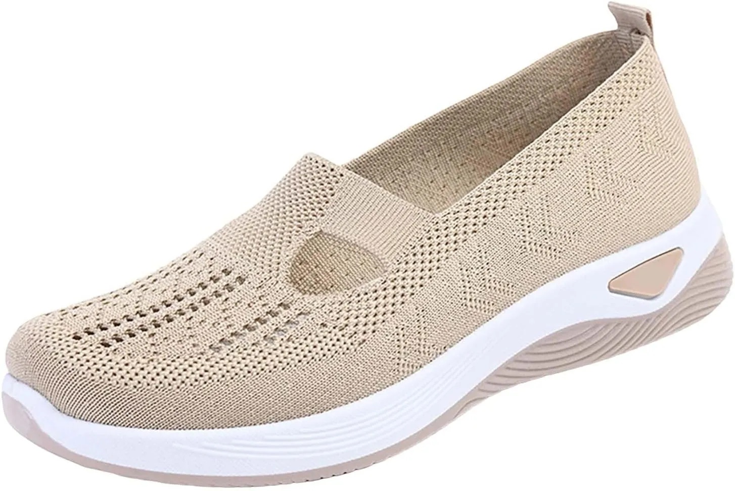 Women Shoes Casual Women Loafers Comfortable Round Toe Flats ComfortableClosed Back Lightweight Breathable Christmas Shoes for Woman Flat Shoe