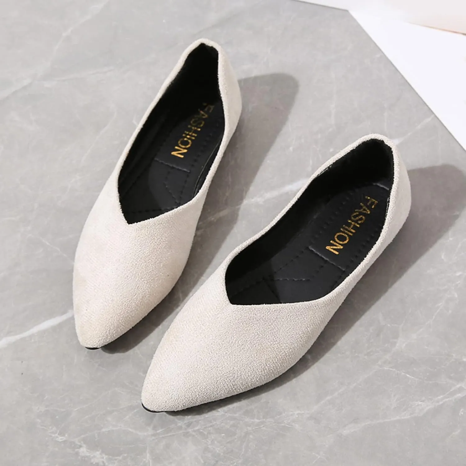 Women Shoes Flats Women's Loafers & Slip-Ons Comfortable Dressy Slip onLightweight Breathable Christmas Loafers Women Ballet Flats Shoes for Women