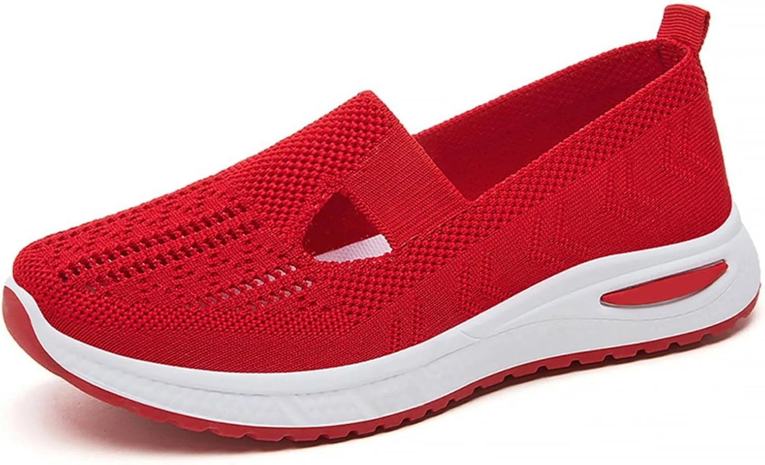Women Walking Shoes Sock Sneakers Slip-On Breath Non Slip Work Shoes Women Walking Dress Casual Shoes Brown Sneakers Brown Tennis Shoe White Loafers