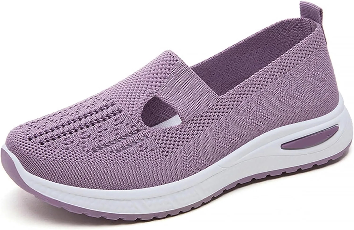 Women Walking Shoes Sock Sneakers Slip-On Breath Non Slip Work Shoes Women Walking Dress Casual Shoes Brown Sneakers Brown Tennis Shoe White Loafers