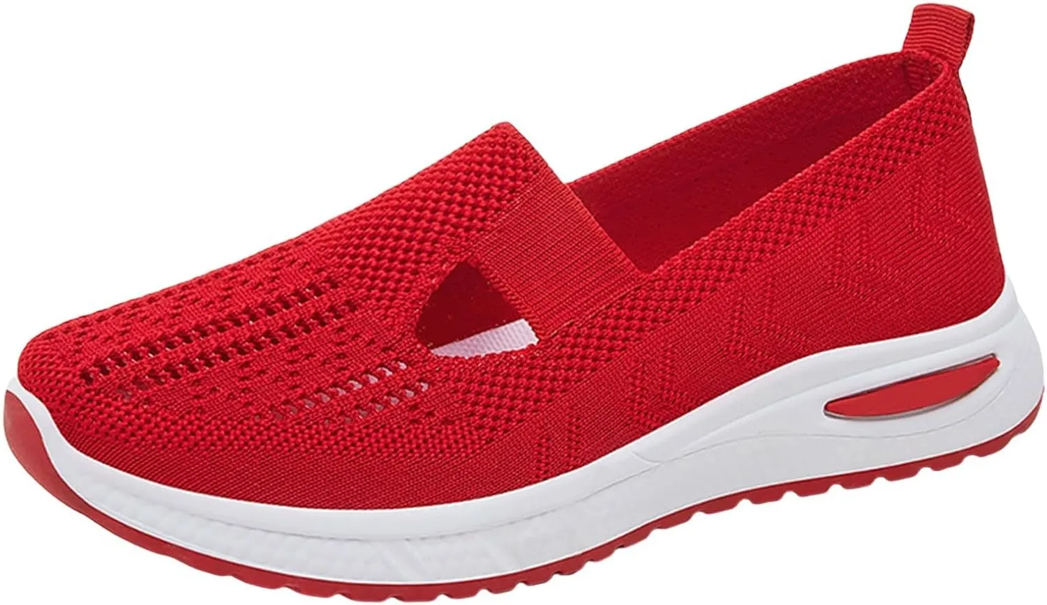 Women Walking Shoes Sock Sneakers Slip-On Breath Non Slip Work Shoes Women Walking Dress Casual Shoes Brown Sneakers Brown Tennis Shoe White Loafers
