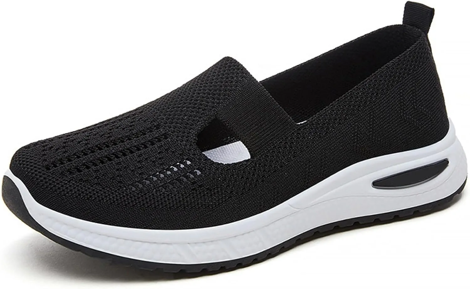 Women Walking Shoes Sock Sneakers Slip-On Breath Non Slip Work Shoes Women Walking Dress Casual Shoes Brown Sneakers Brown Tennis Shoe White Loafers