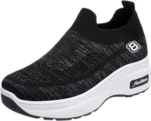 Womens Casual Sneakers Casual White Tennis Walking Shoes Casual Sneakers for Women Breathable Workout Shoes