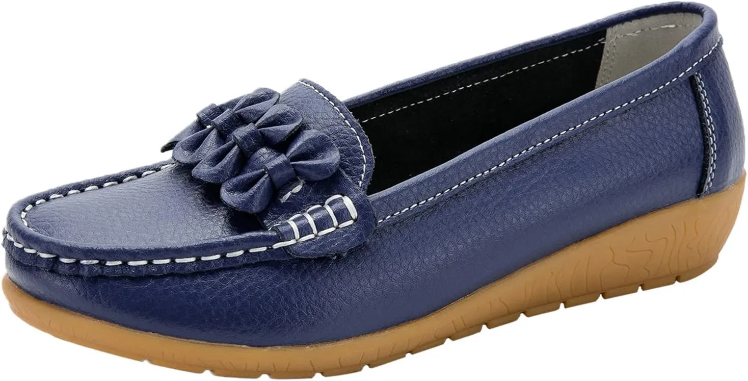 Womens Dress Shoes with Arch Support Loafers for Women Wide Wide Toe Box Trendy Casualfashion Round Toe Christmas Tennis Shoes for Women Women Tennis Shoes