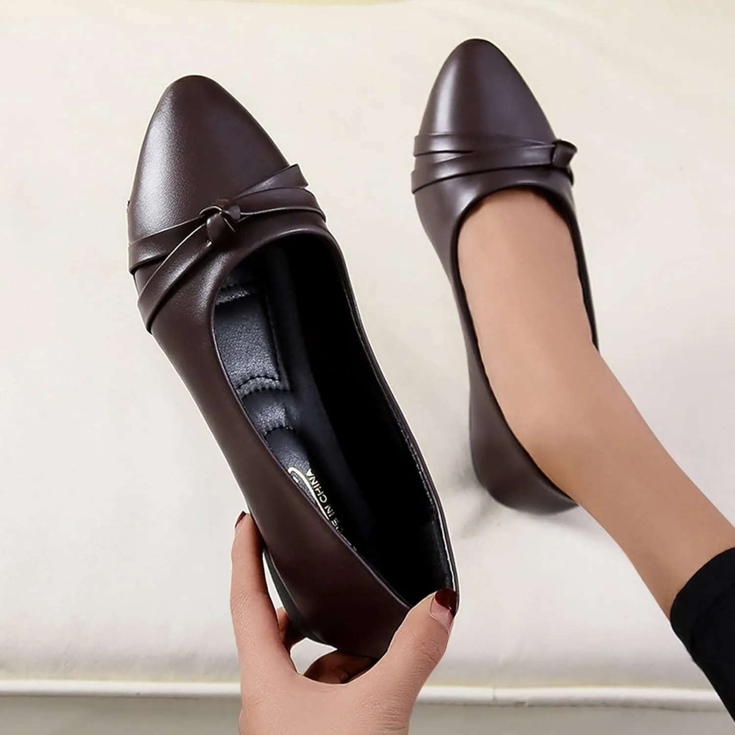 Womens Dressy Casual Walking Shoes Comfortable & Lightweight Loafers Women's Loafers Casual Slip on Flat Shoes