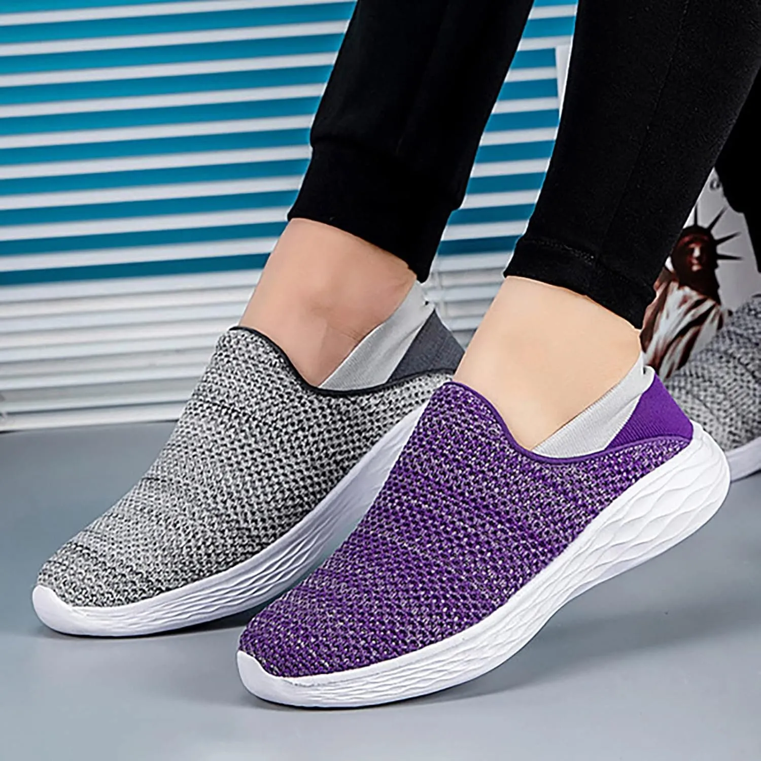 Womens Fashion Sneakers 2023 Wedge Heel Zapatillas Deportivas Ortopedicas para Mujer Slip On Gym Shoes for Women Womens Billy Footwear High Top Zipper Sneakers Pull On Sneakers Womens All Black