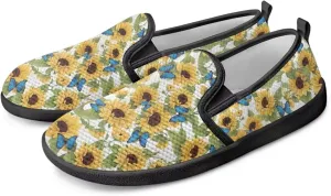 Women's Loafers & Slip-Ons Sunflower Business Slip On Work Flats Comfort Mesh Walking Sneakers Travel Shoes