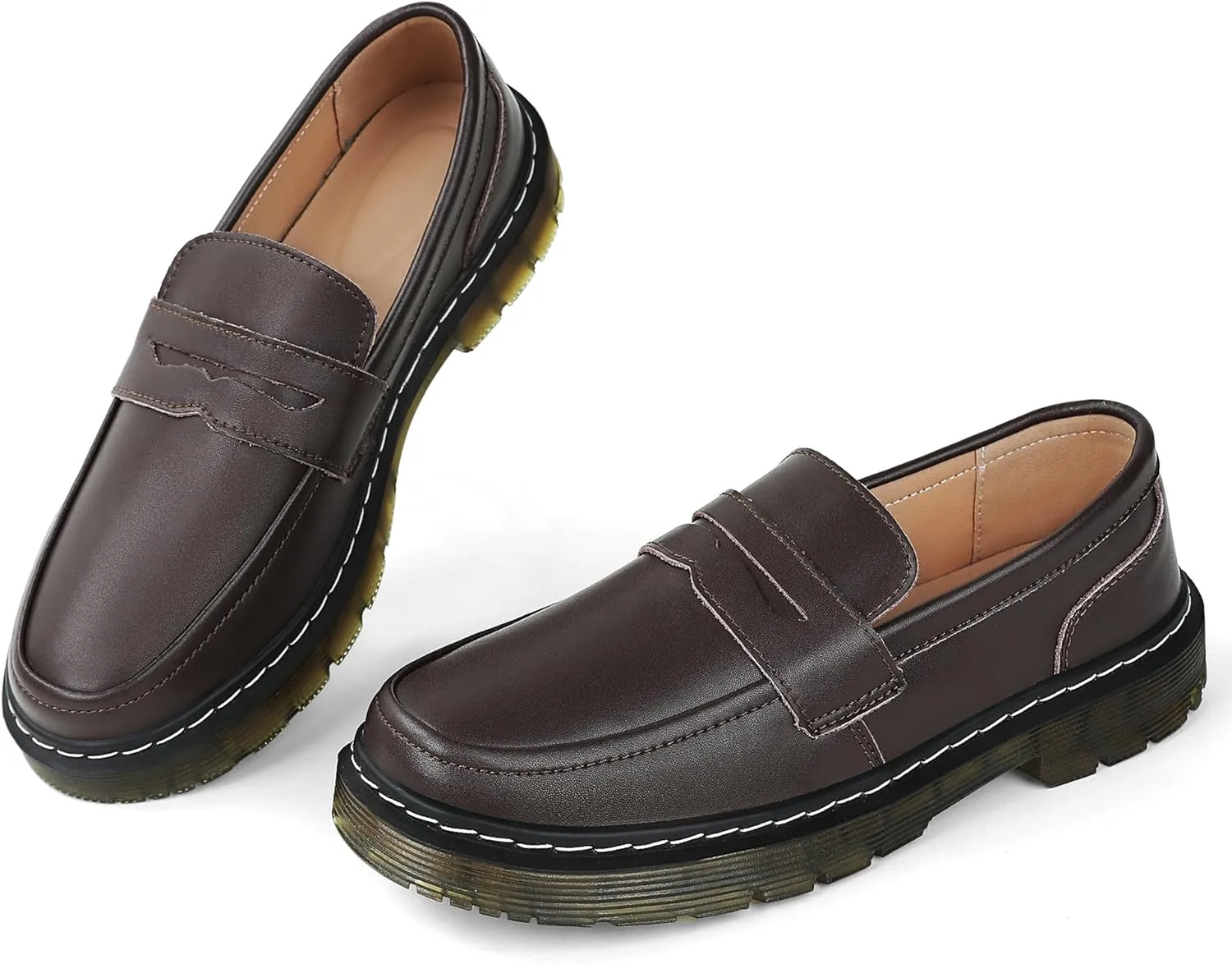 Women's Loafers Classic Penny Loafers for Women Fashion Driving Moccasins Women