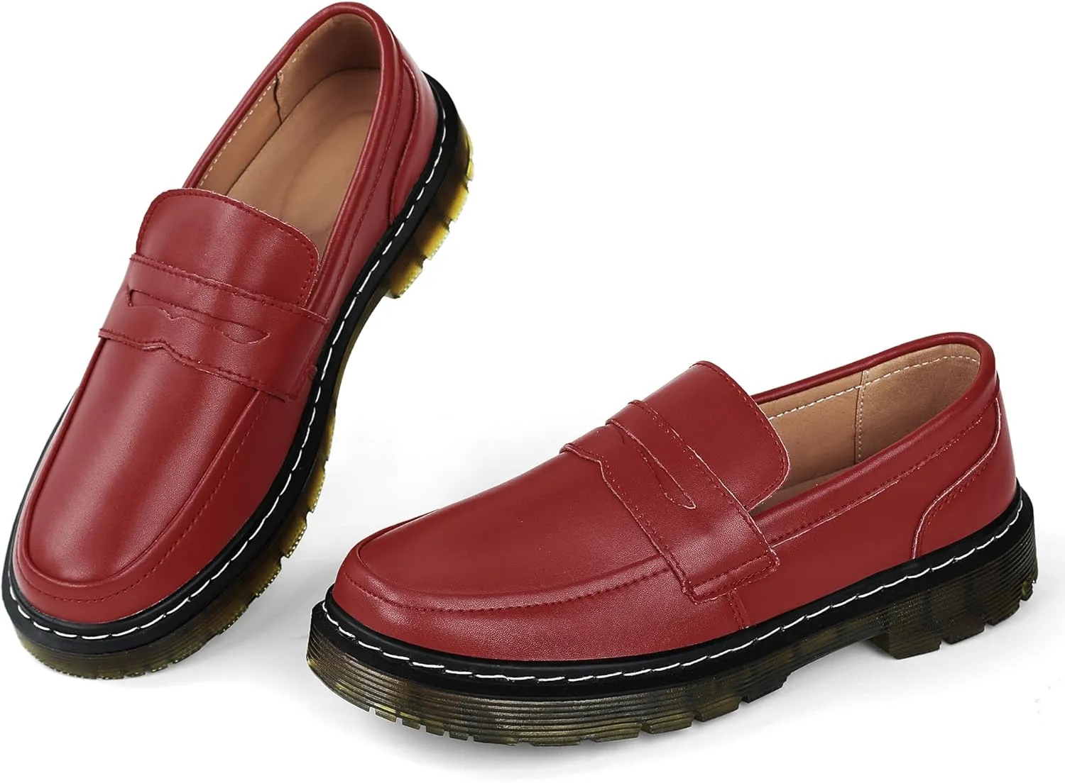 Women's Loafers Classic Penny Loafers for Women Fashion Driving Moccasins Women