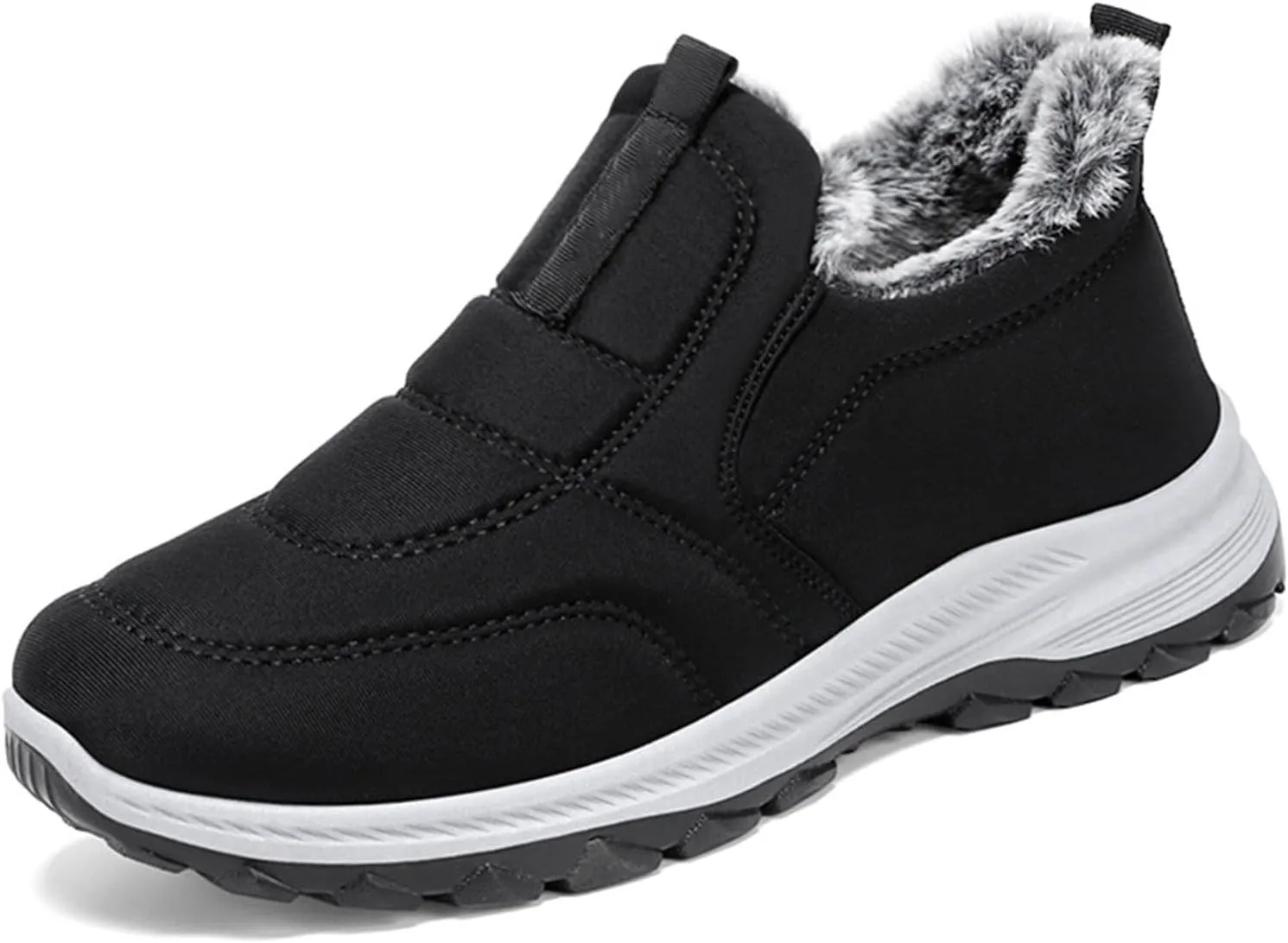 Women's Snow Boots Waterproof Adults Snow Boots Slip On Womens Women Ankle Booties Barefoot Shoes Grounded Footwear Hiking Boots for Women Knee High Snow Booties Men