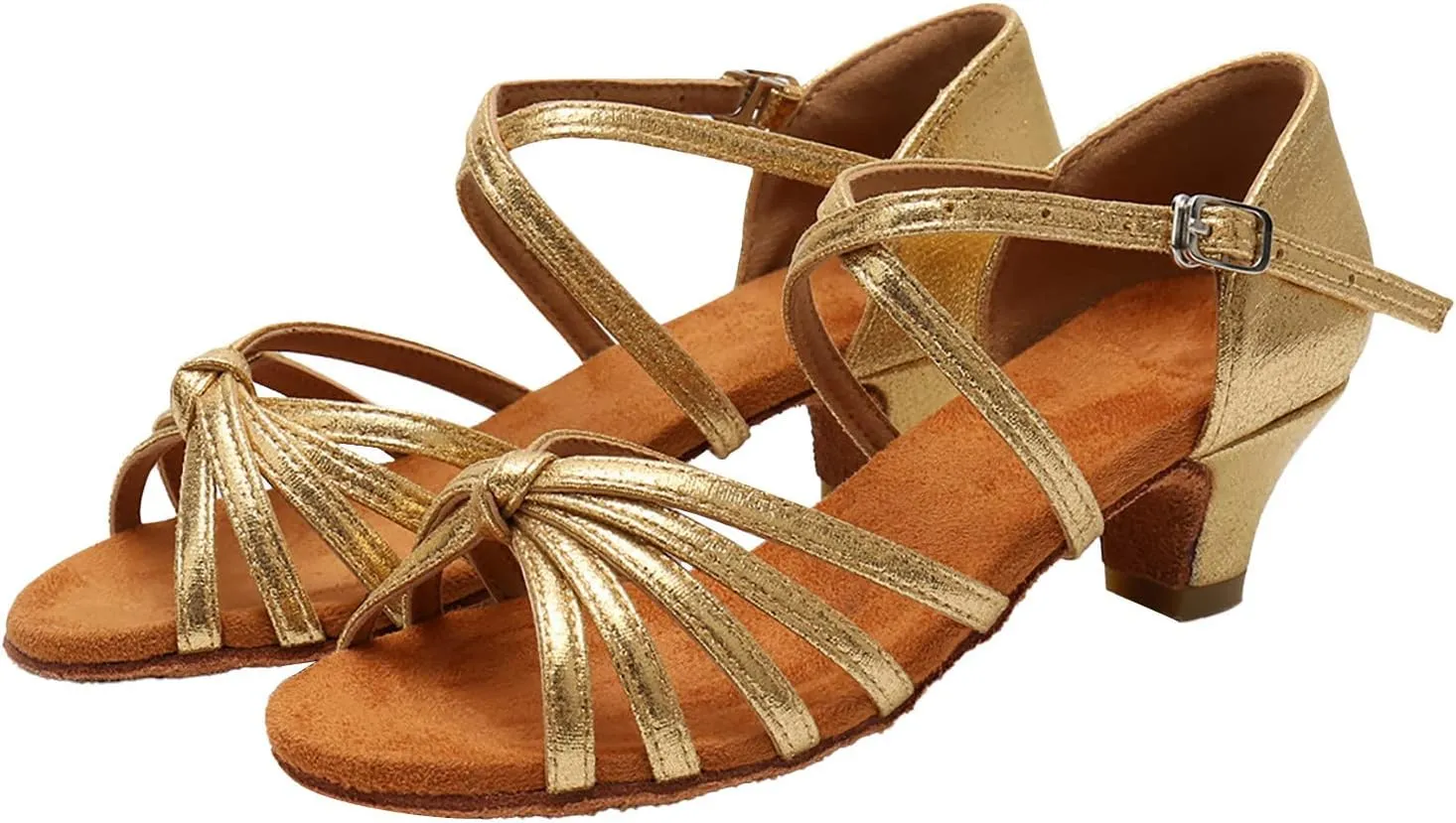 Women's Strappy Heels Open Toe Stiletto High Heeled Sandals for Women Dressy Adjustable Ankle Strap Comfortable Mid Chunky Low Block Summer Womens Slides Slippers Slip on Casual Sexy Beach Shoes