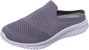 Womens Summer Breathable Mesh Slippers Mens Casual Shoes Walking Men's Casual Dress Shoes Men's Fashion Sneakers White Tennis Shoe Loafers Casual Slip On