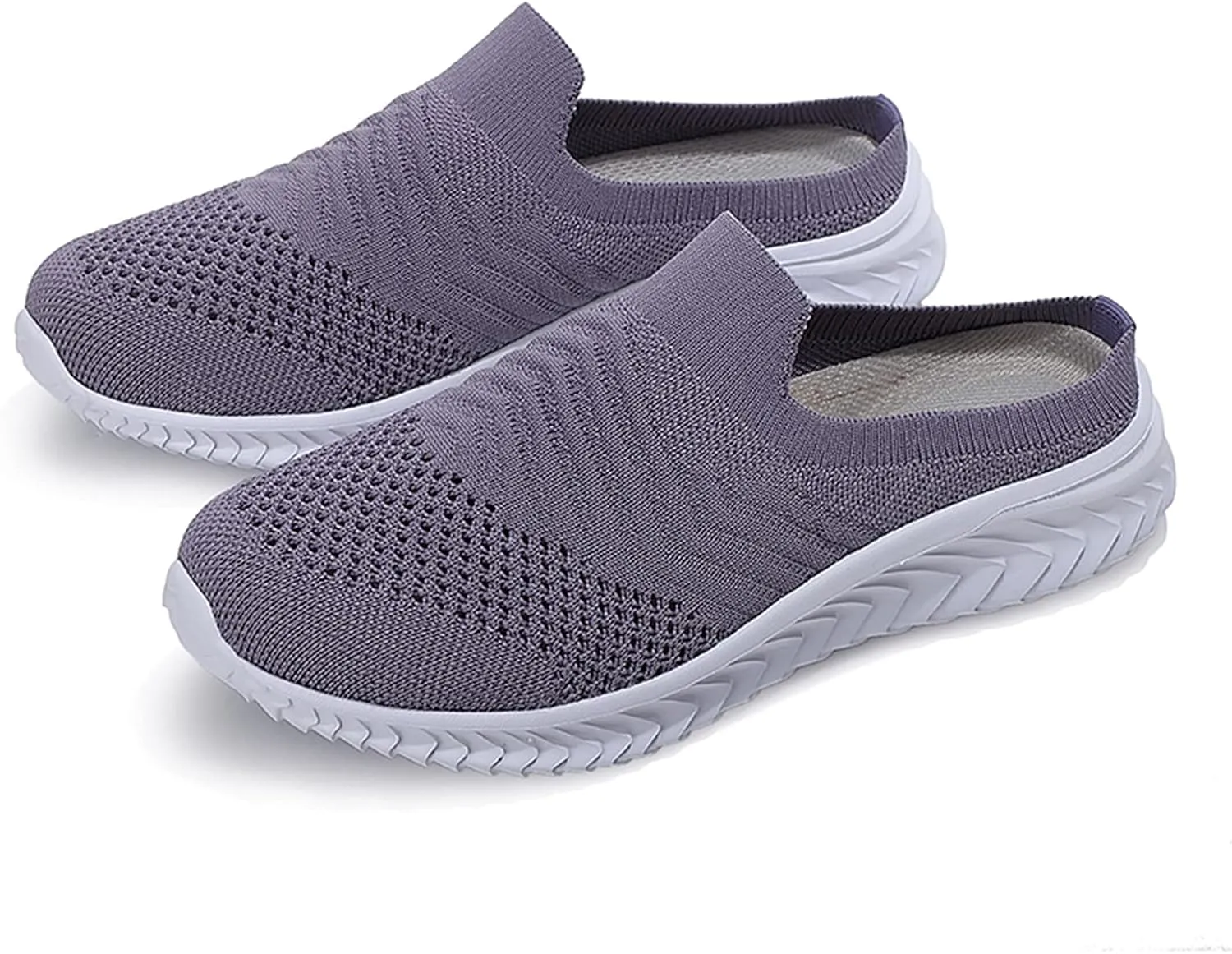 Womens Summer Breathable Mesh Slippers Mens Casual Shoes Walking Men's Casual Dress Shoes Men's Fashion Sneakers White Tennis Shoe Loafers Casual Slip On