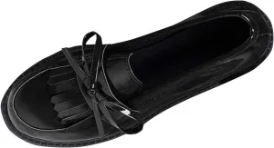 Women's Tassel Loafer, Chunky Loafers for Women Platform Chunky Loafers Comfort Slip On Dressy Business Casual Shoes