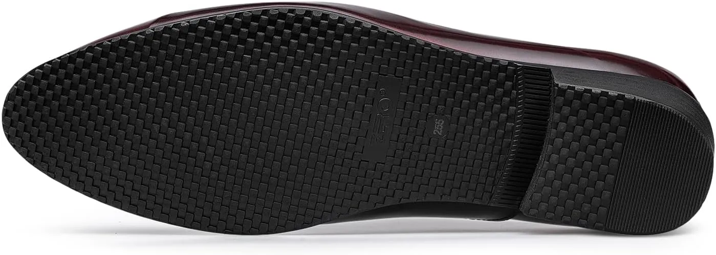 ZRO Men's Lace Up Formal Modern Oxford Dress Shoes